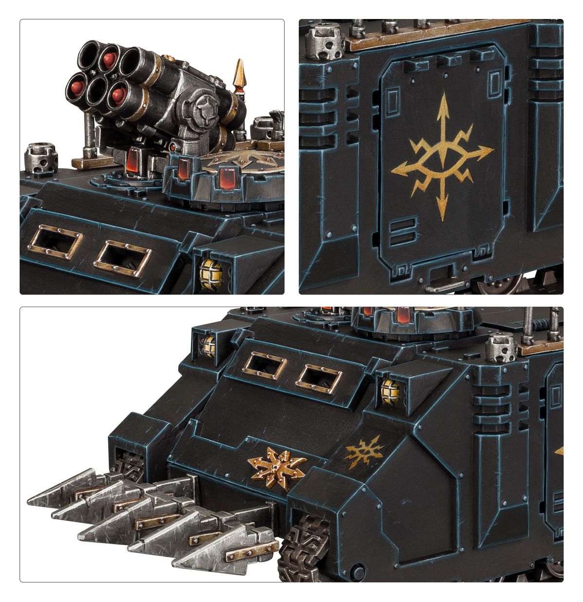 Warhammer 40000 Chaos Space Marines Battleforce Hellforged Warband