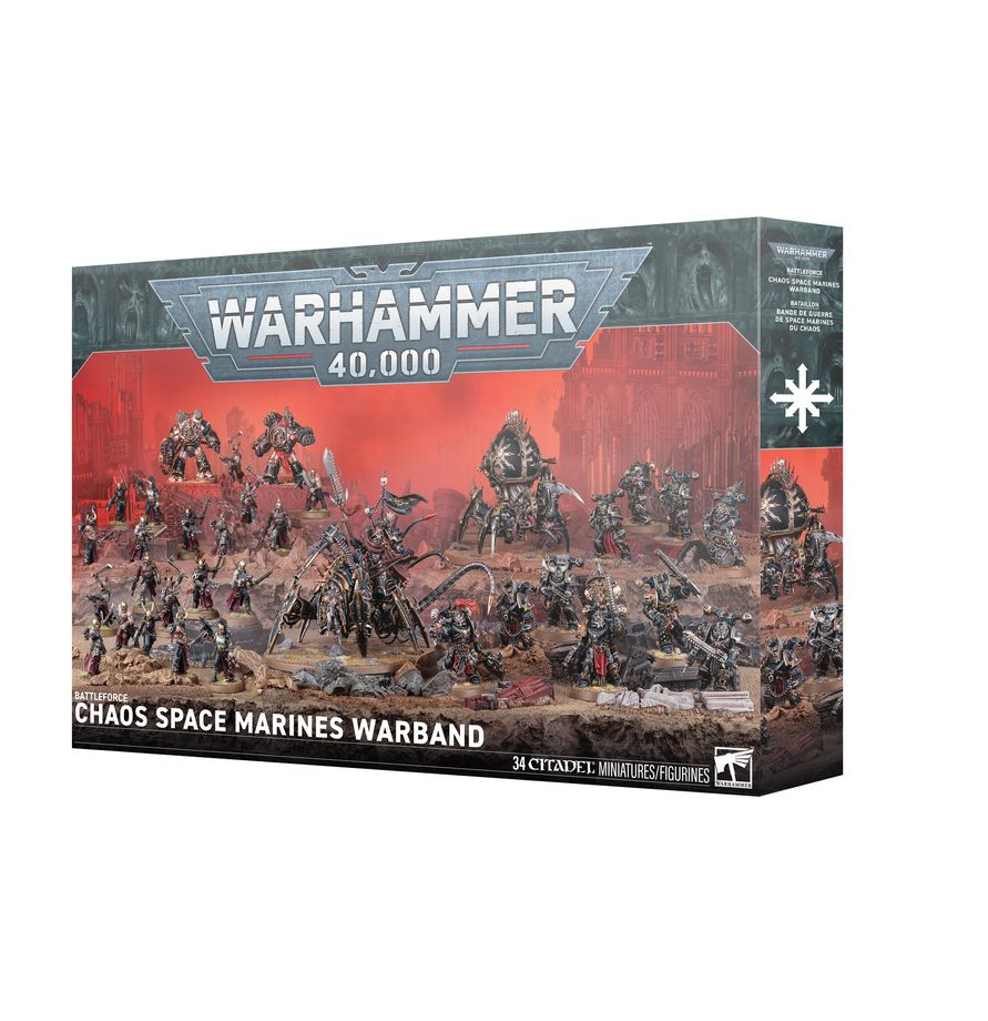 Warhammer 40k: Battleforce Chaos Space Marines Warband