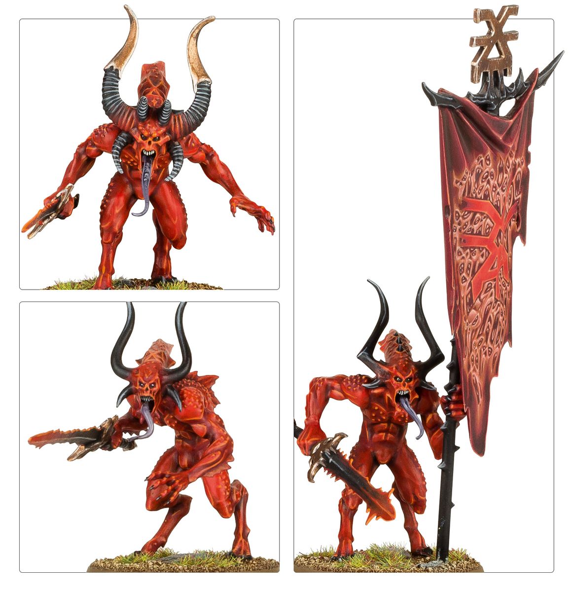 Warhammer 40000 World Eaters Battleforce Khorne Daemonkin
