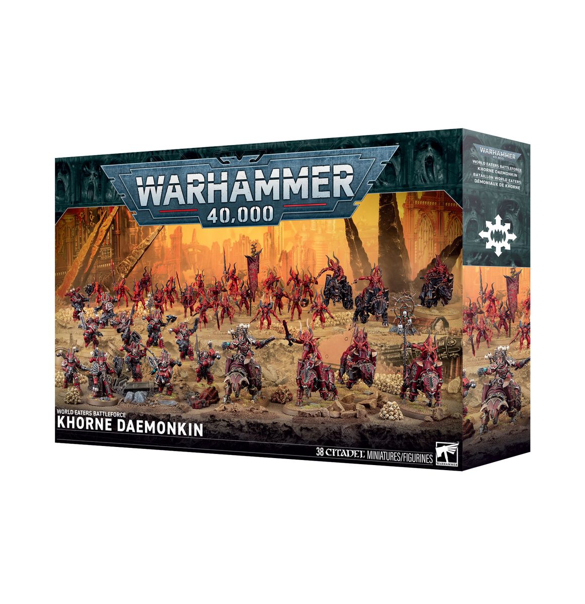 Warhammer 40000 World Eaters Battleforce Khorne Daemonkin