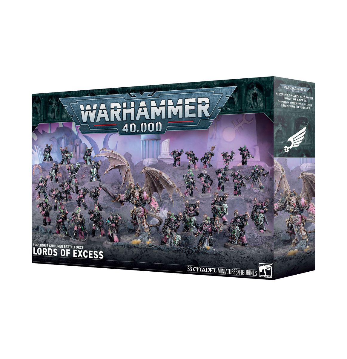 Warhammer 40000 Emperors Children Battleforce Lords Of Excess