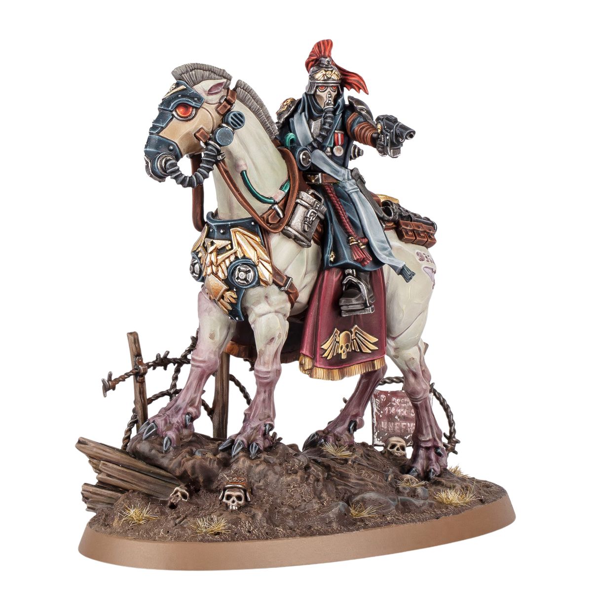 Warhammer 40000 Astra Militarum Señor de la Guerra Mariscal Dreir