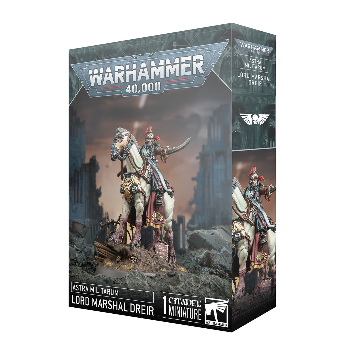 Warhammer 40000 Astra Militarum Señor de la Guerra Mariscal Dreir