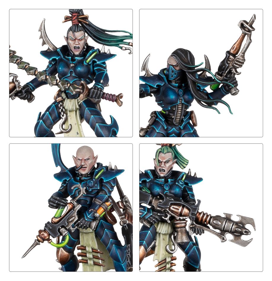 Warhammer 40000 Kill Team: Hand of the Archon Drukhari Kabalite Hunting Party