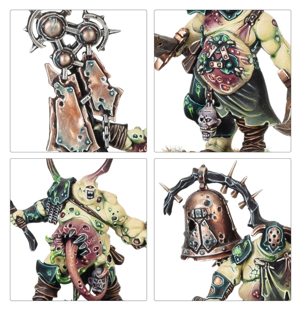 Warhammer Age of Sigmar: Maggotkin of Nurgle Battleforce: Shudderblight Cyst