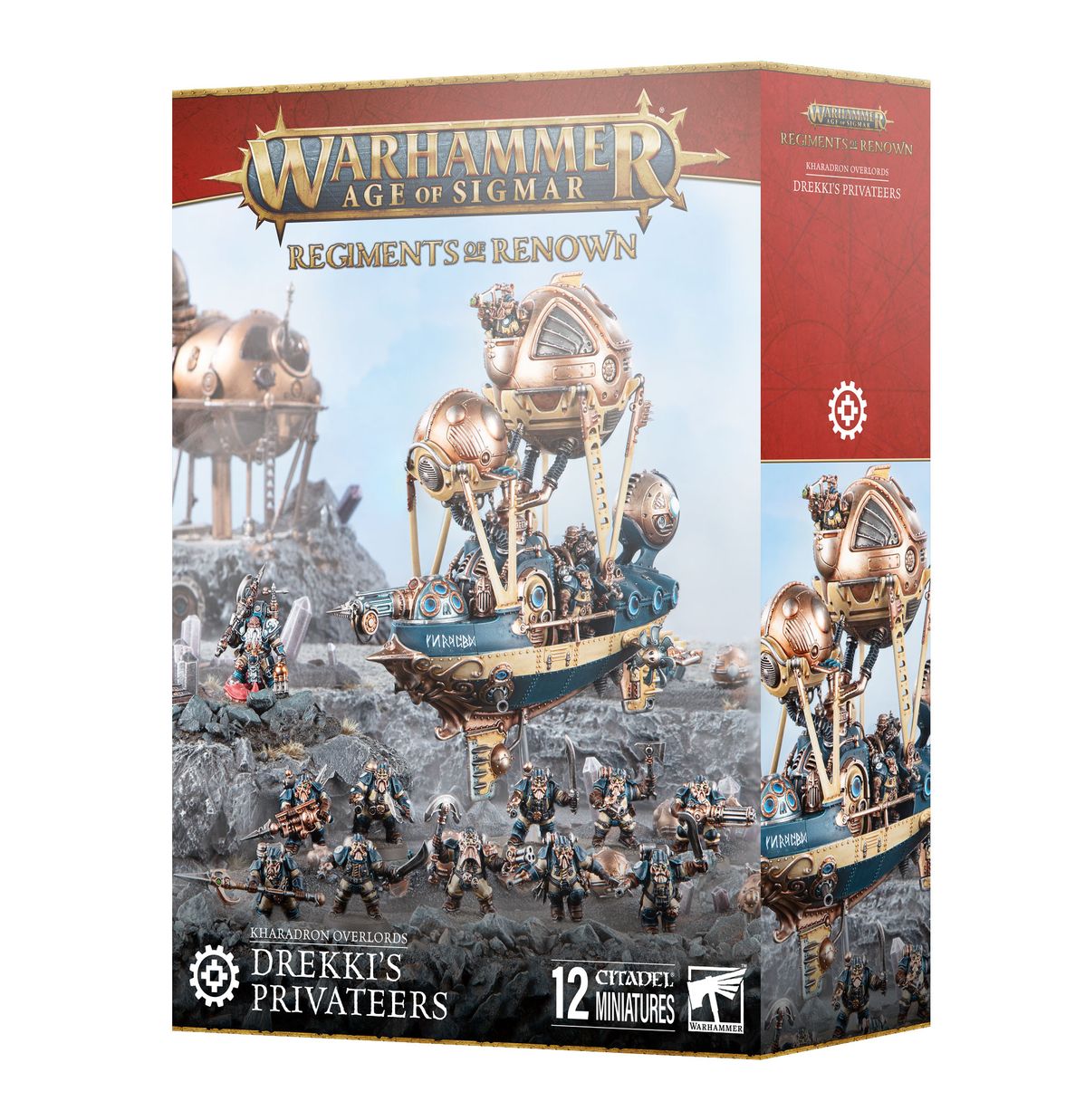 Warhammer Age of Sigmar Kharadron Overlords Regiment of Renown Drekki's Privateers