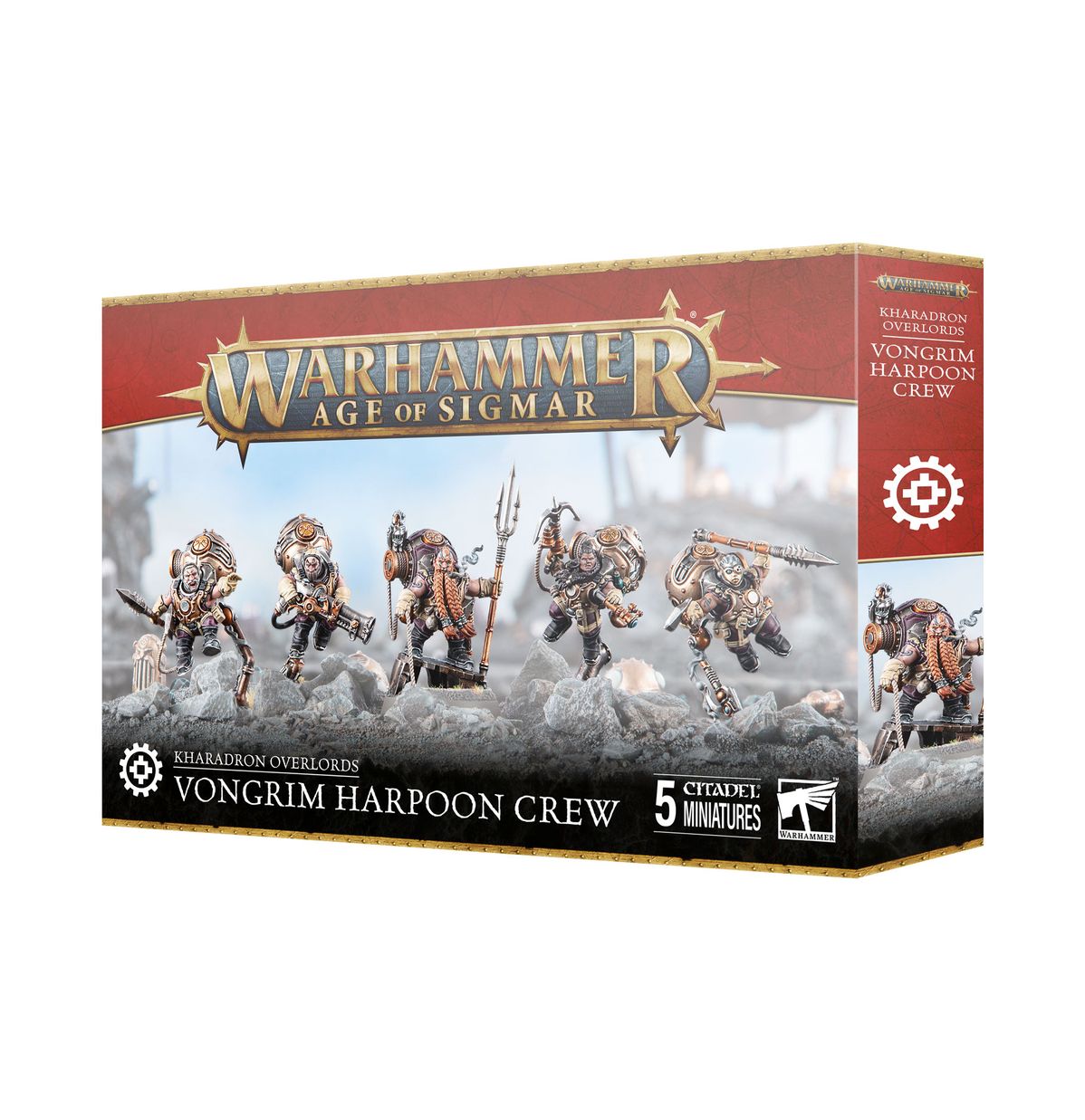 Warhammer Age of Sigmar Kharadron Overlords Vongrim Harpoon Crew