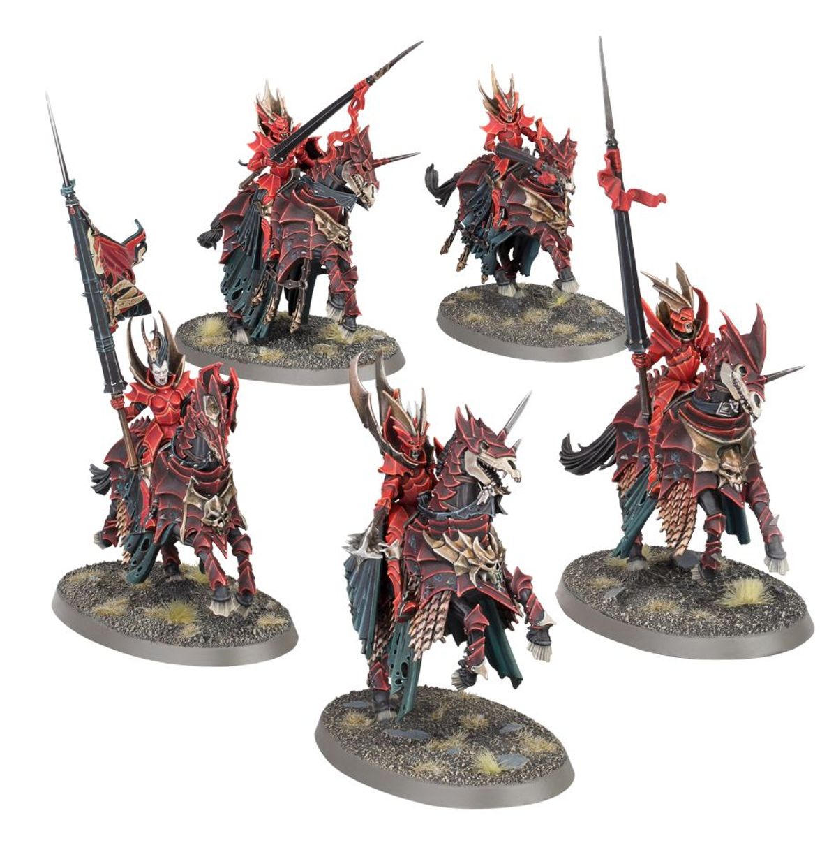 Warhammer Age Of Sigmar Soulblight Gravelords Lances Of The Crimson Keep