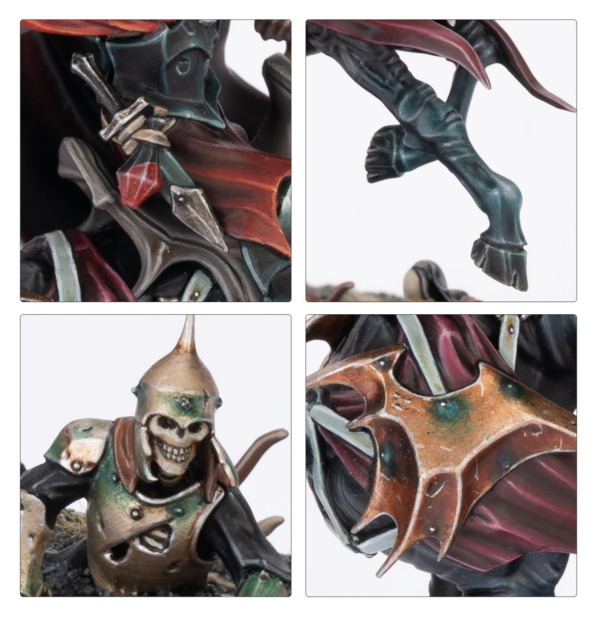 Warhammer Age of Sigmar Soulblight Gravelords Vampire Lord on Nightmare Steed