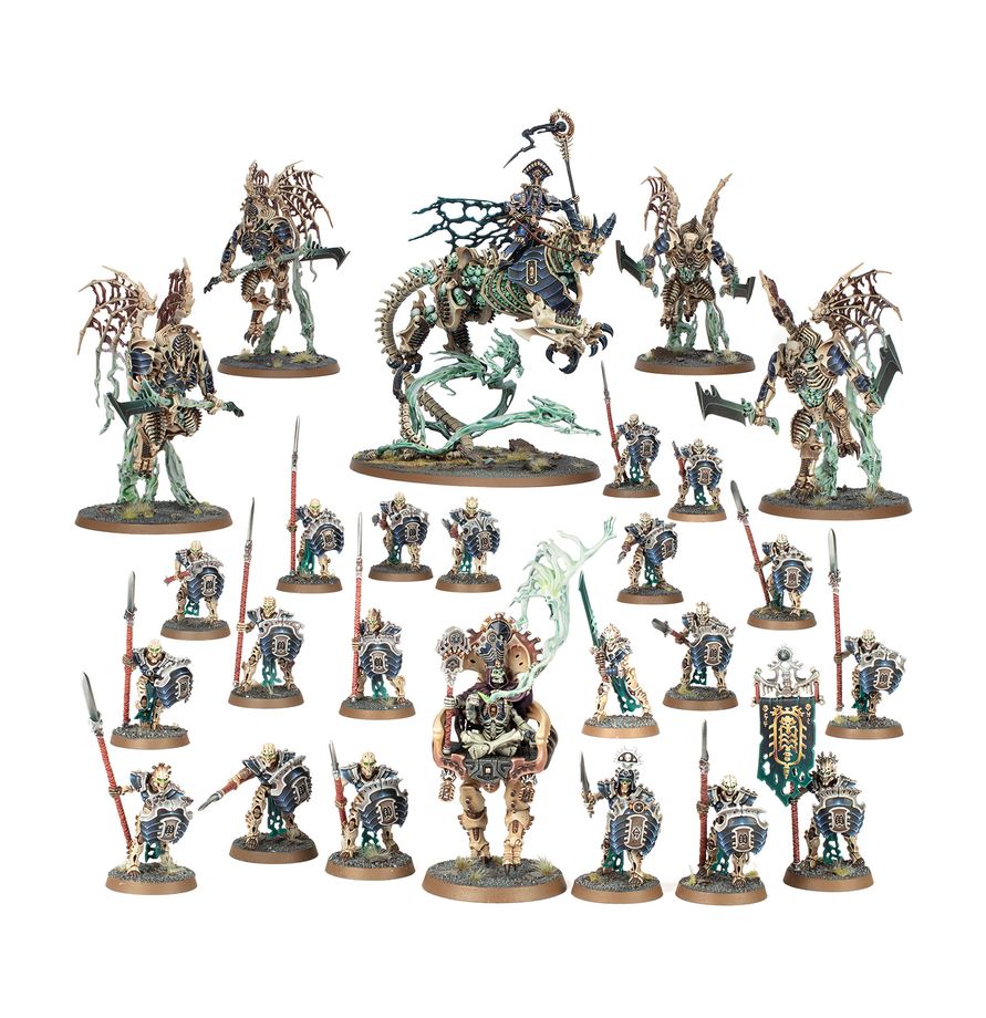 Warhammer 40k: Battleforce: Ossiarch Bonereapers – Null Myriad Phalanx