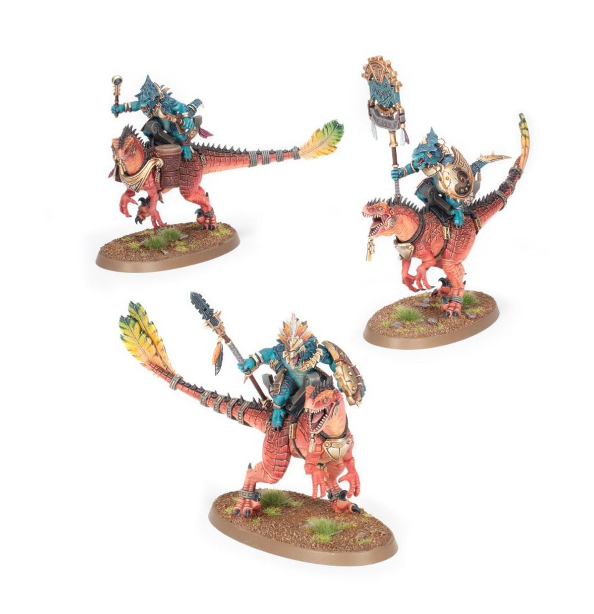 Warhammer Age of Sigmar Seraphon Aggradon Lancers