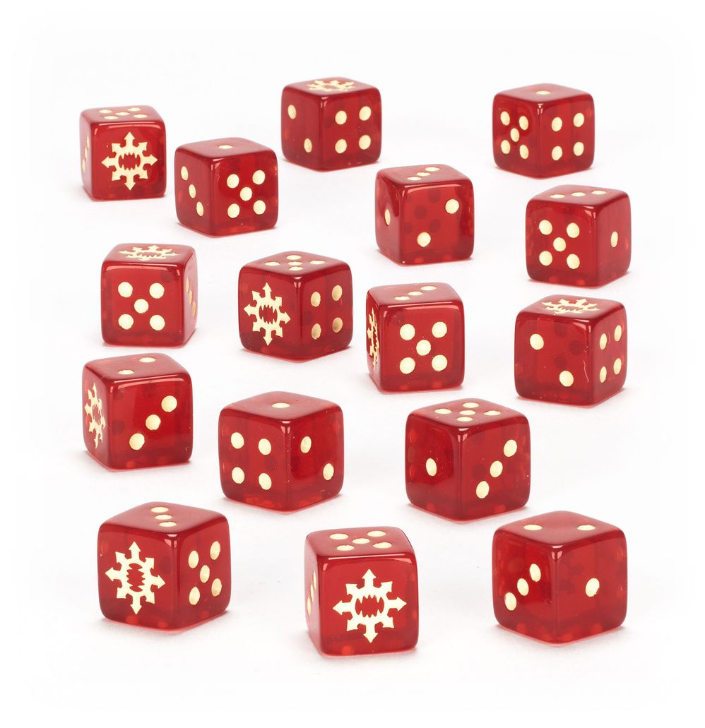 Warhammer 40k: World Eaters Dice