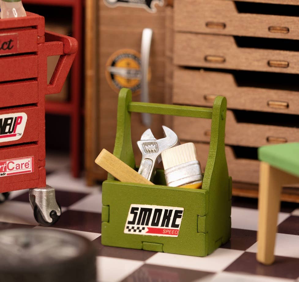 Garage Workshop ROBOTIM Rolife DIY Miniature House Kit