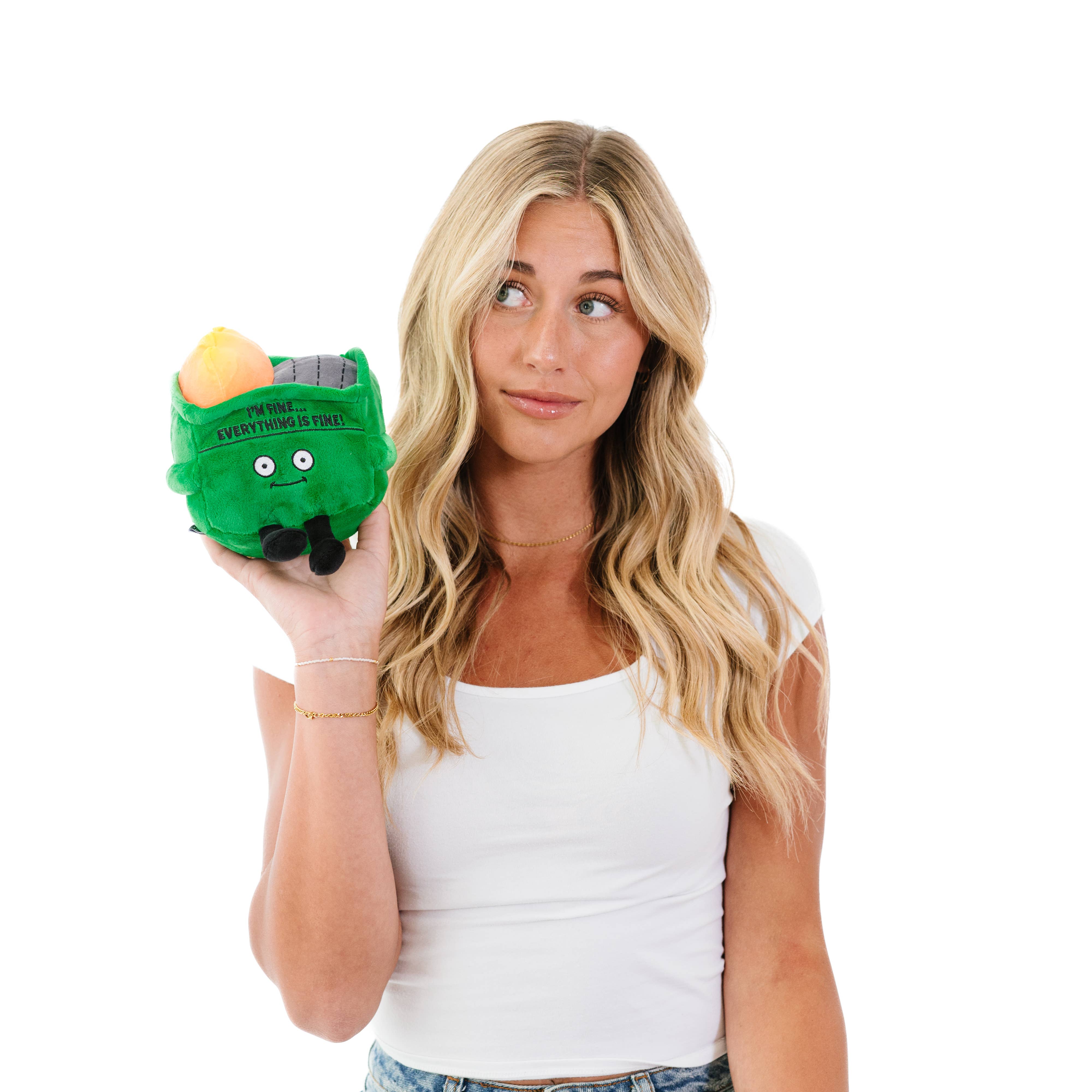 Dumpster Fire Plushie Meme - BESTSELLER