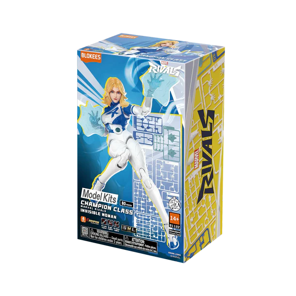 Marvel Rivals Champion Class 11 Invisible Woman Model Kits | Blokees