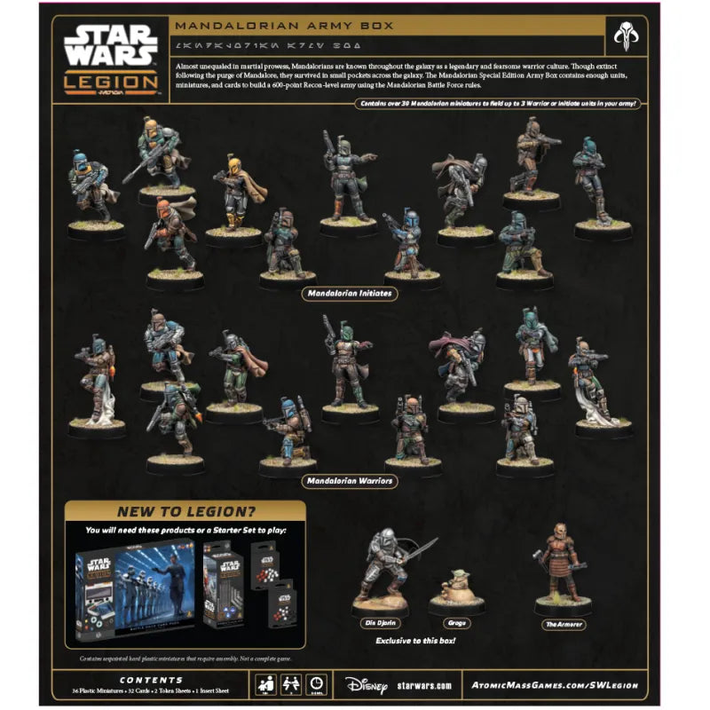 Star Wars: Legion-Mandalorian Army Box-Special Edition