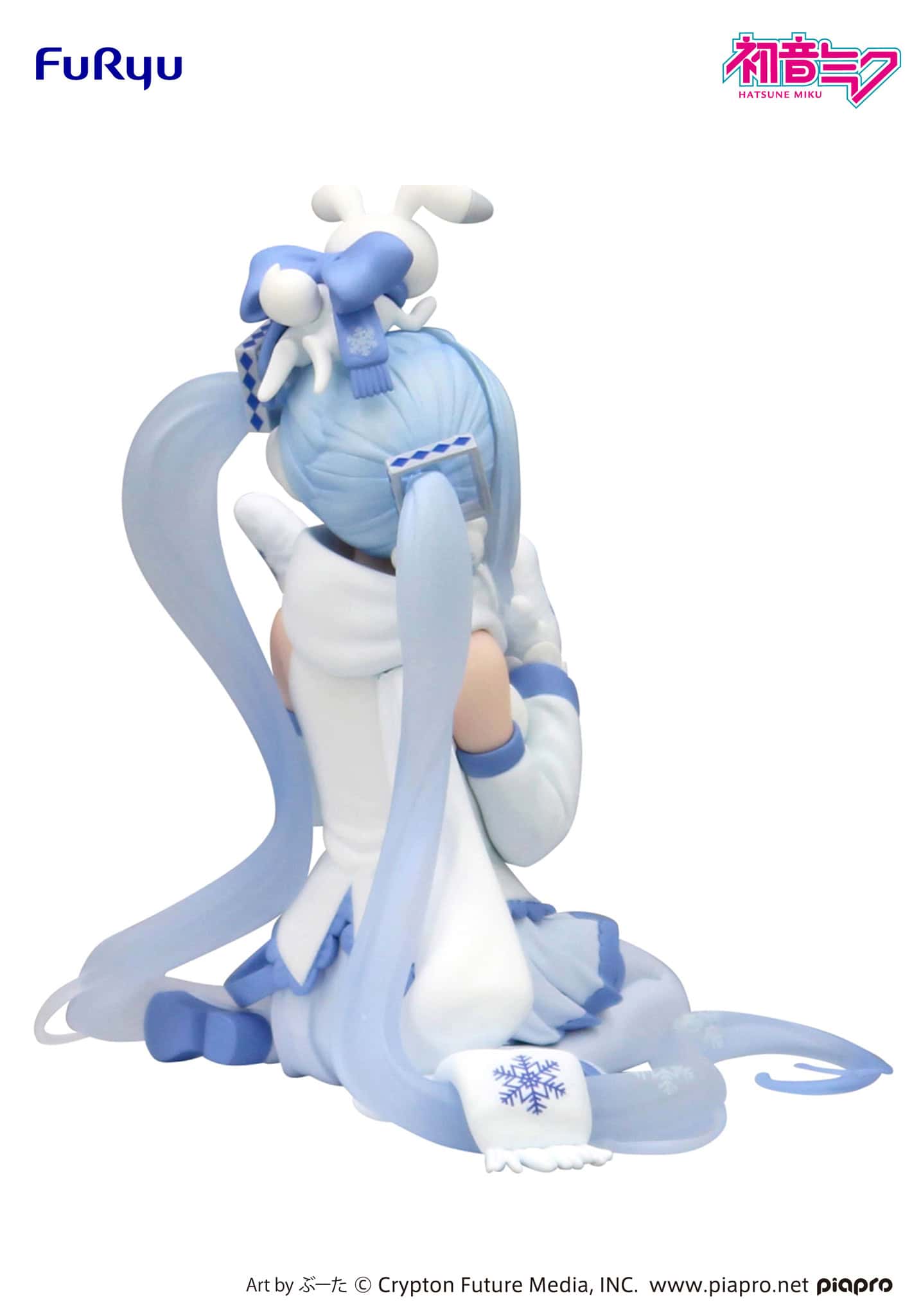 Hatsune Miku Noodle Stopper Figure -SNOW MIKU Sky Town 10th ver.-