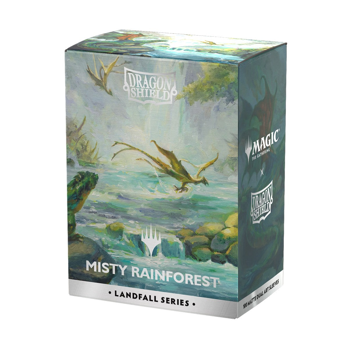 Dragon Shield Sleeves: Standard Matte Dual Art Magic the Gathering Landfall Series