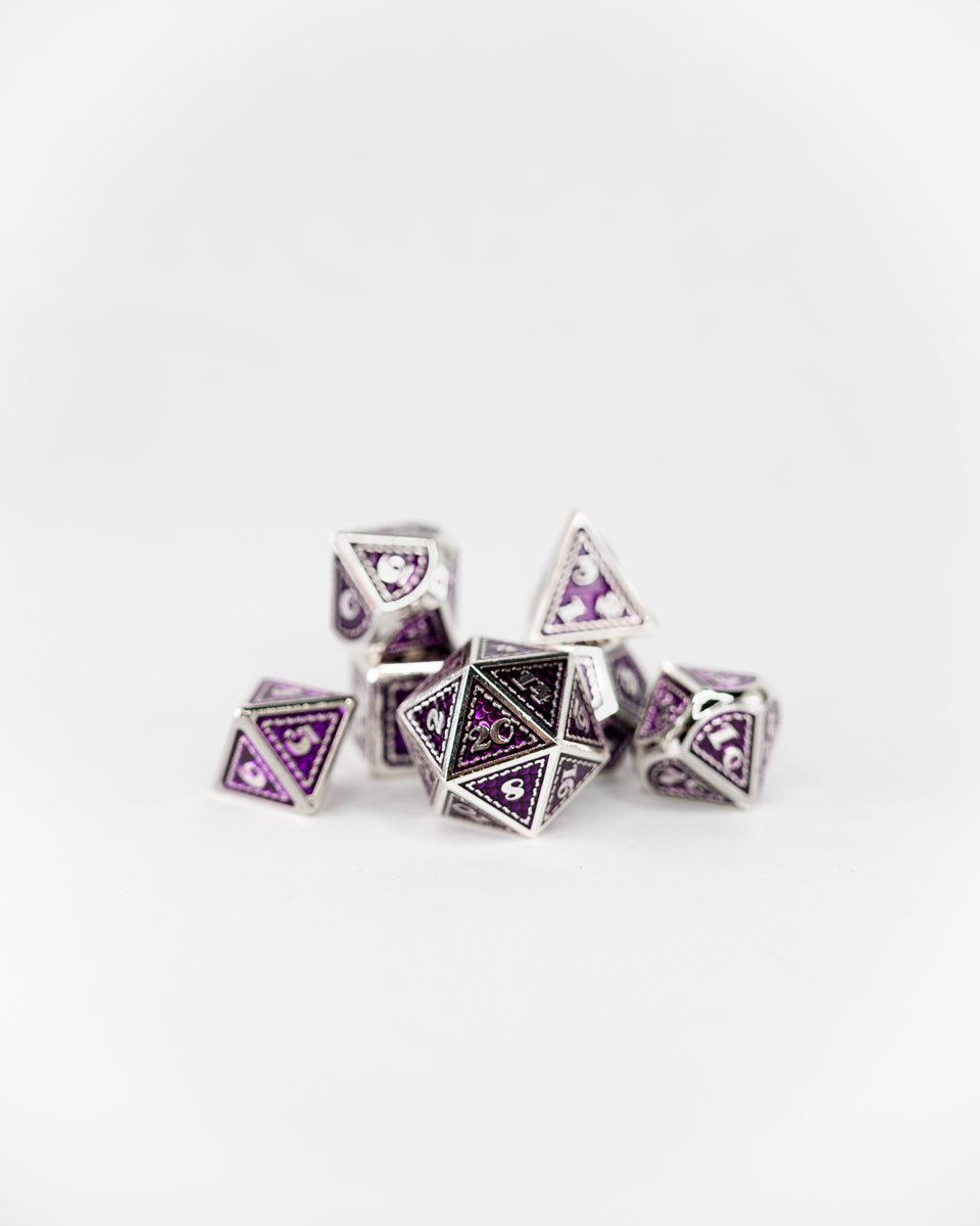 Witches Brew | 7 Piece Metal Dice Set - Emberglow Gaming