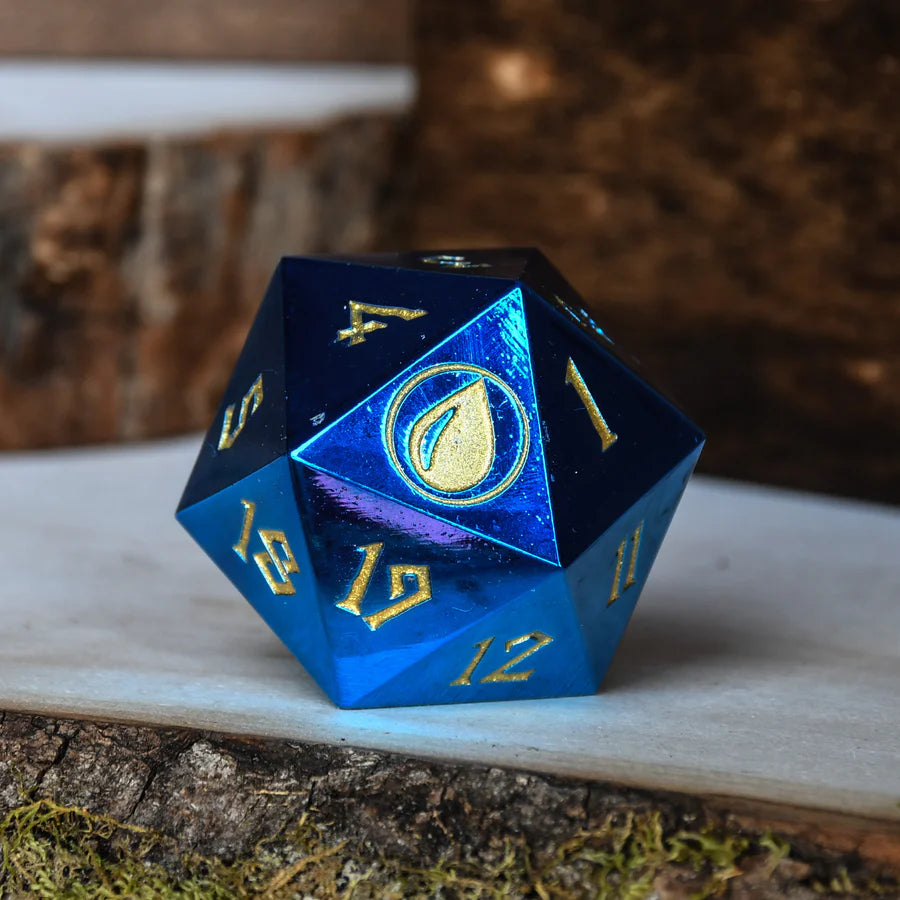 Misty Mountain Spindown Metal D20