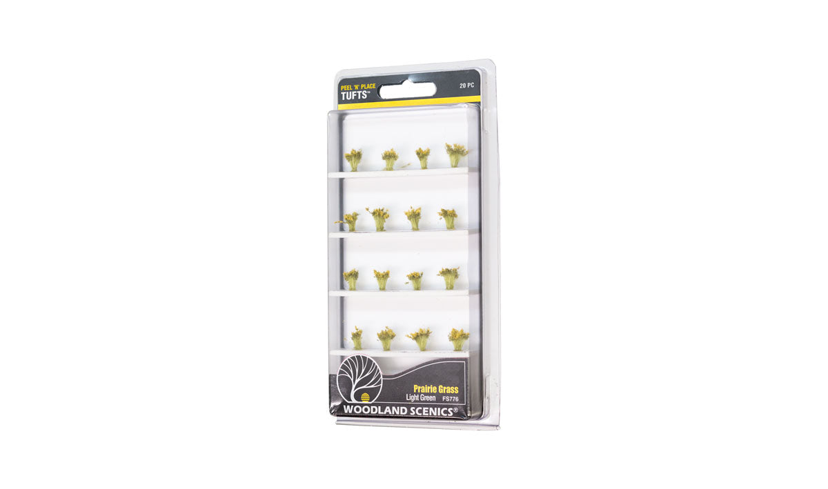 Woodland Scenics: Peel 'N' Place Tufts - Prairie Grass Light Green