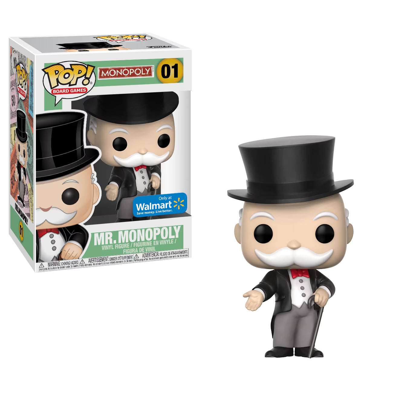 Monopoly - Mr.Monopoly (walmart exclusive)