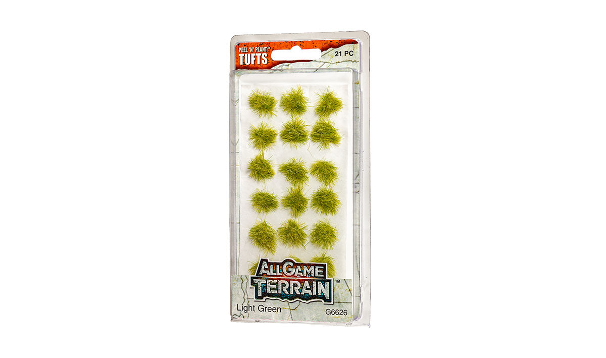 Peel 'N' Place Tufts: Grass Tufts - Light Green