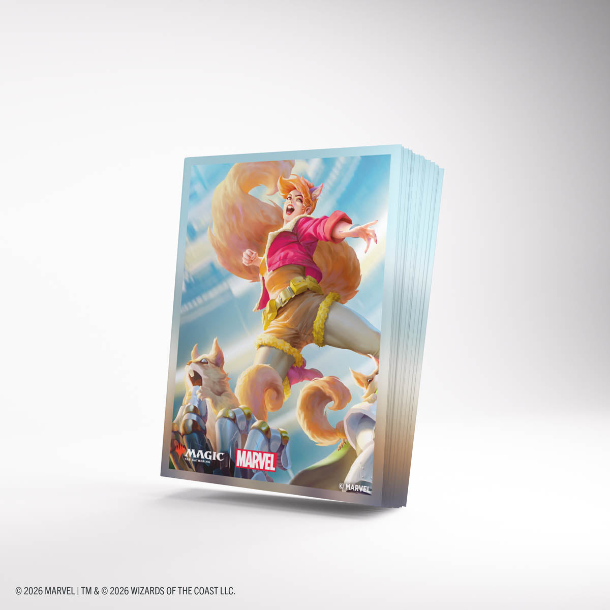 Gamegenic: Magic The Gathering: Msh Marvel Super Heroes: Premium Art Sleeves: Go Nuts! image 1