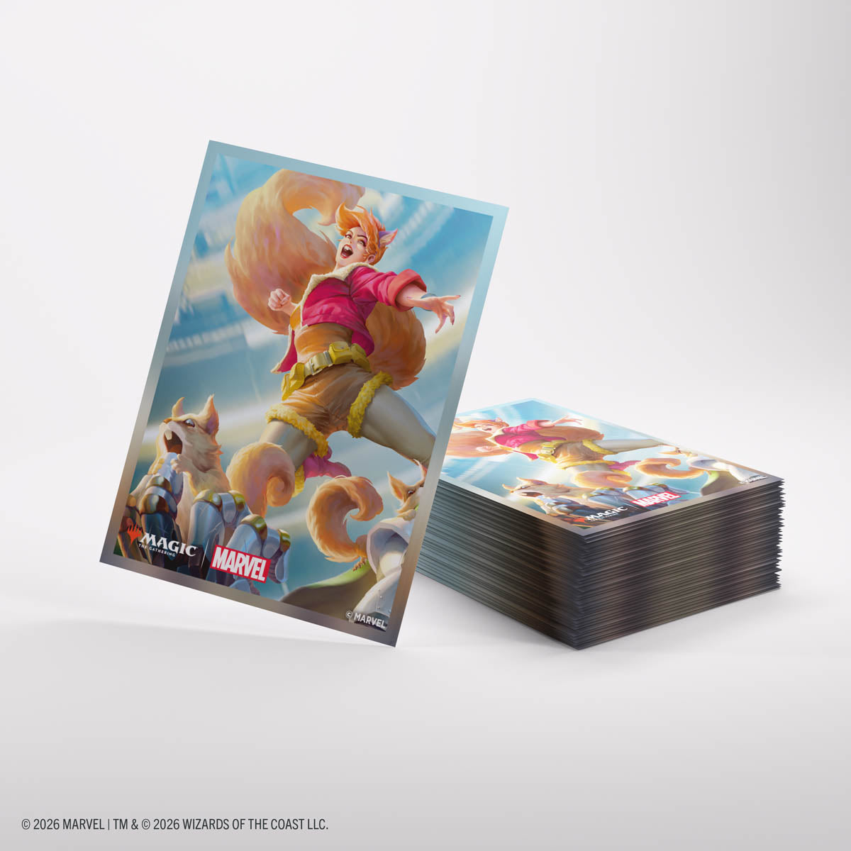 Gamegenic: Magic The Gathering: Msh Marvel Super Heroes: Premium Art Sleeves: Go Nuts! image 4