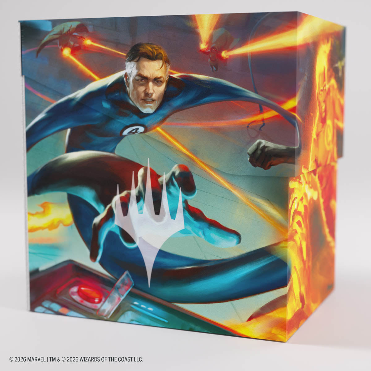 Gamegenic: Magic The Gathering: Msh Marvel Super Heroes: Soft Dynacrate 100 Xl: Fantastic Four Unleashed image 3