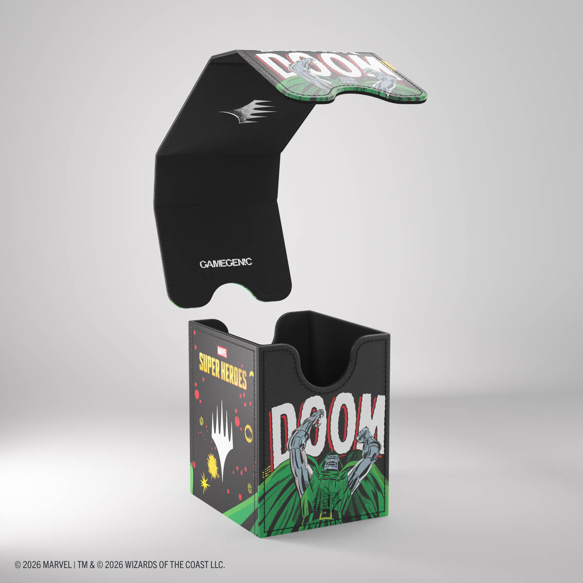 Gamegenic: Magic The Gathering: Msh Marvel Super Heroes: Squire 100 Xl: Doctor Doom And Spider-Man image 5