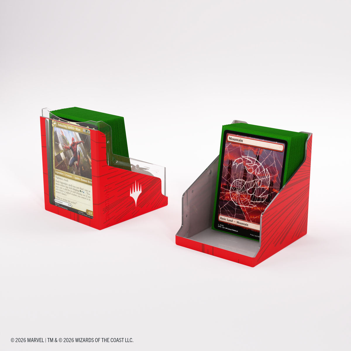 Gamegenic: Magic The Gathering: Msh Marvel Super Heroes: Bastion 100 Xl: Comic Burst Red image 7