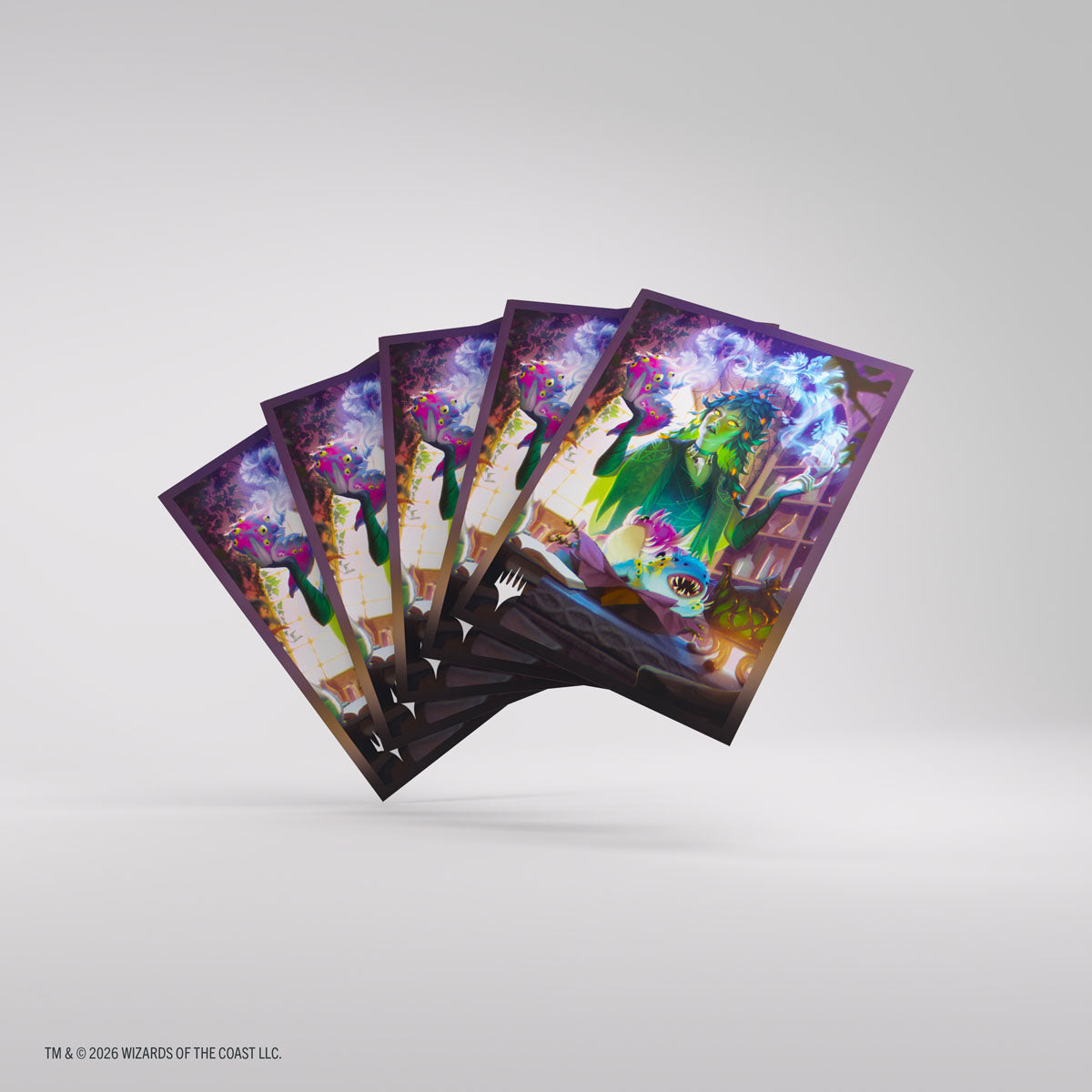 Gamegenic: Magic The Gathering: Secrets Of Strixhaven: Premium Art Sleeves: Commander 5 Box