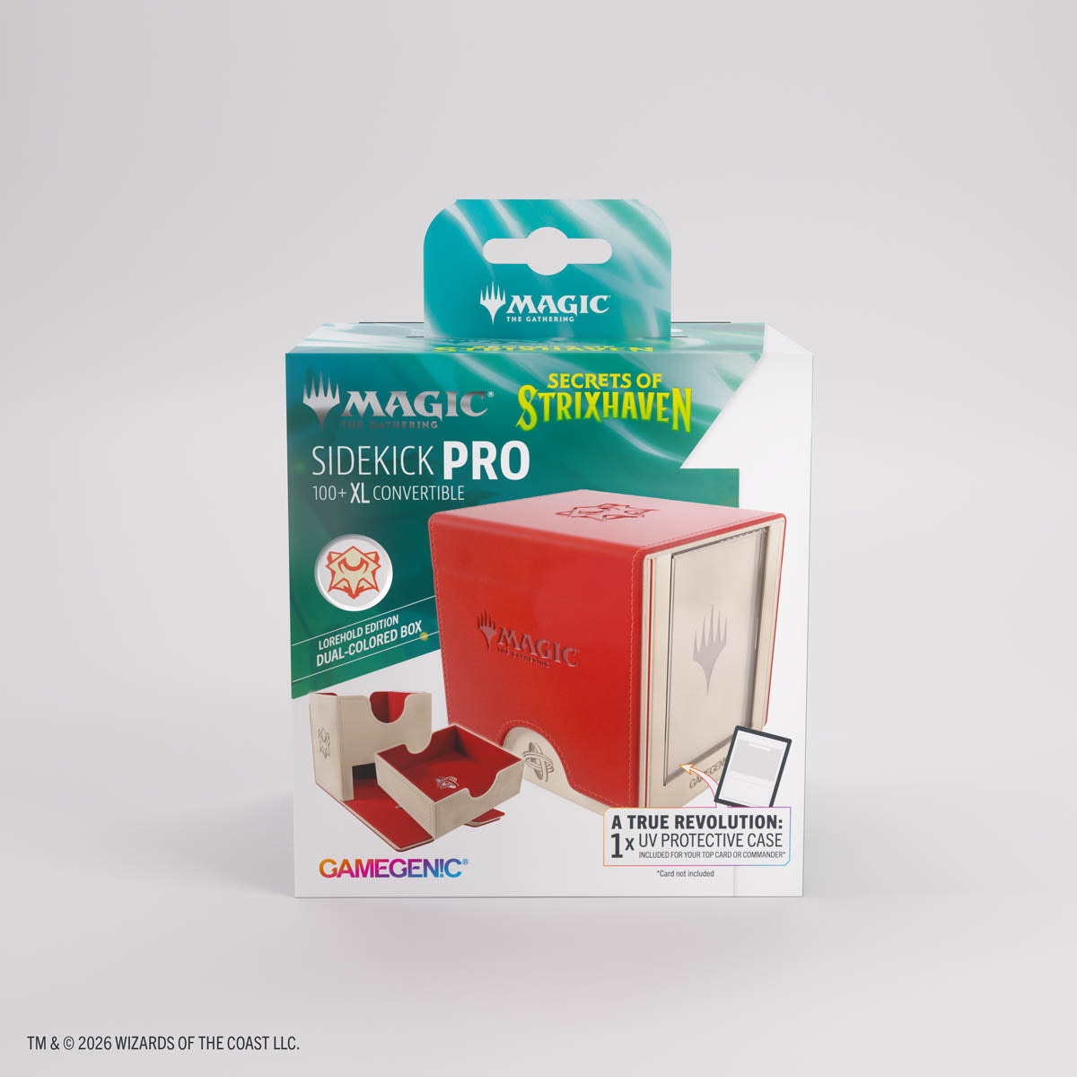 Gamegenic: Magic The Gathering: Secrets Of Strixhaven: Sidekick Pro 100 Xl: Faction Logo 3