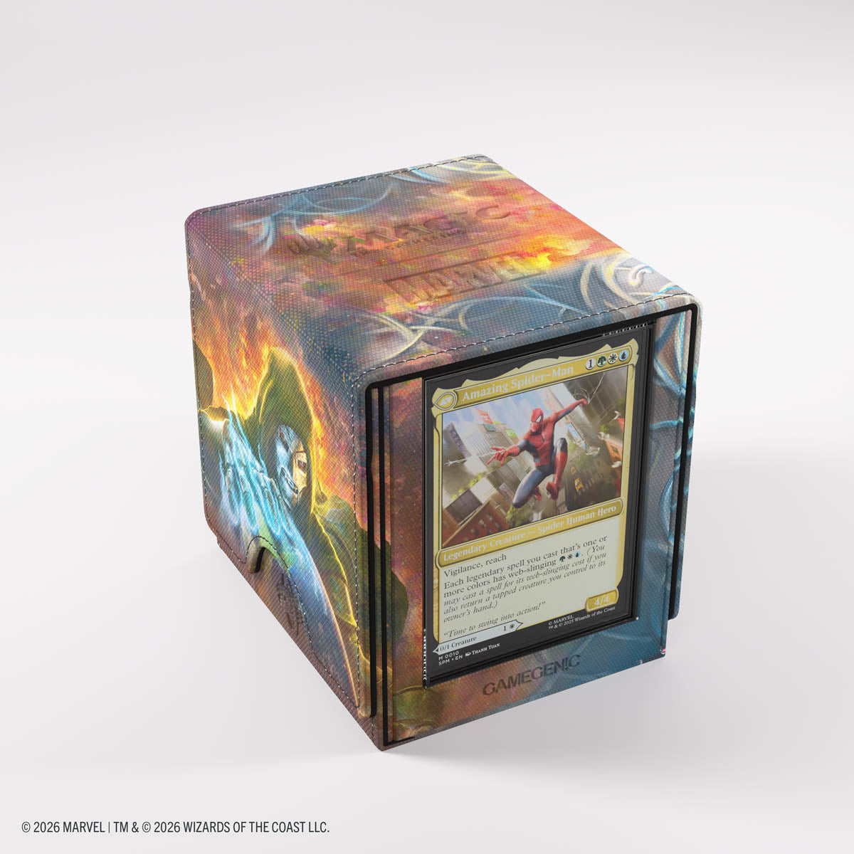 Gamegenic: Magic The Gathering: Msh Marvel Super Heroes: Sidekick Pro 100 Xl: Doom Reigns Supreme image 4
