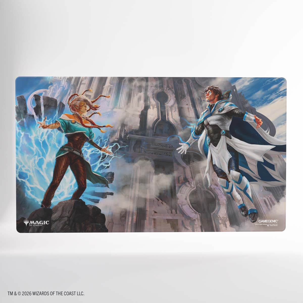 Magic: The Gathering | Reality Fracture Shiny Playmat - Tam Beleren, Conflicted/Jace, Building Reali - image 2