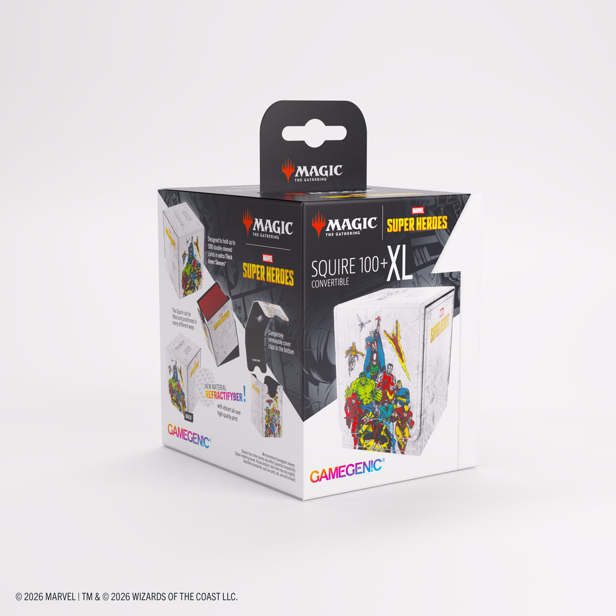 Gamegenic: Magic The Gathering: Msh Marvel Super Heroes: Squire 100 Xl: Marvel Age