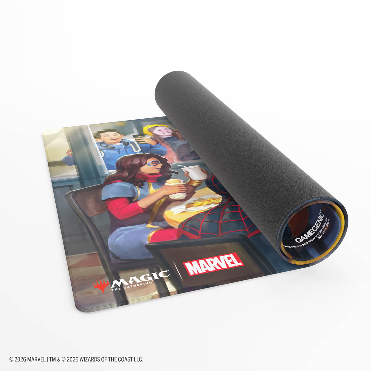 Gamegenic: Magic The Gathering: Msh Marvel Super Heroes: Prime Playmat: Heroic Feast image 3