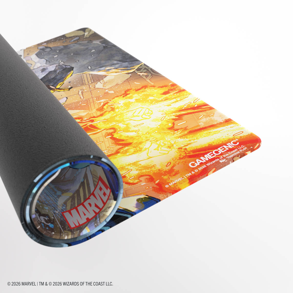Gamegenic: Magic The Gathering: Msh Marvel Super Heroes: Shiny Playmat: The Fantastic Four image 5