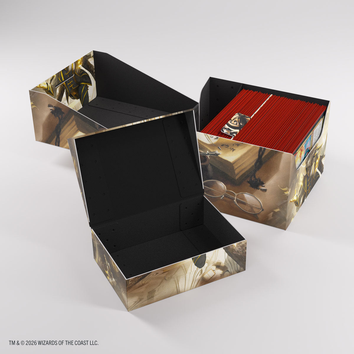 Gamegenic: Magic The Gathering: Secrets Of Strixhaven: Soft Crate 100 Xl Sideloading: Character 5 And Character 6