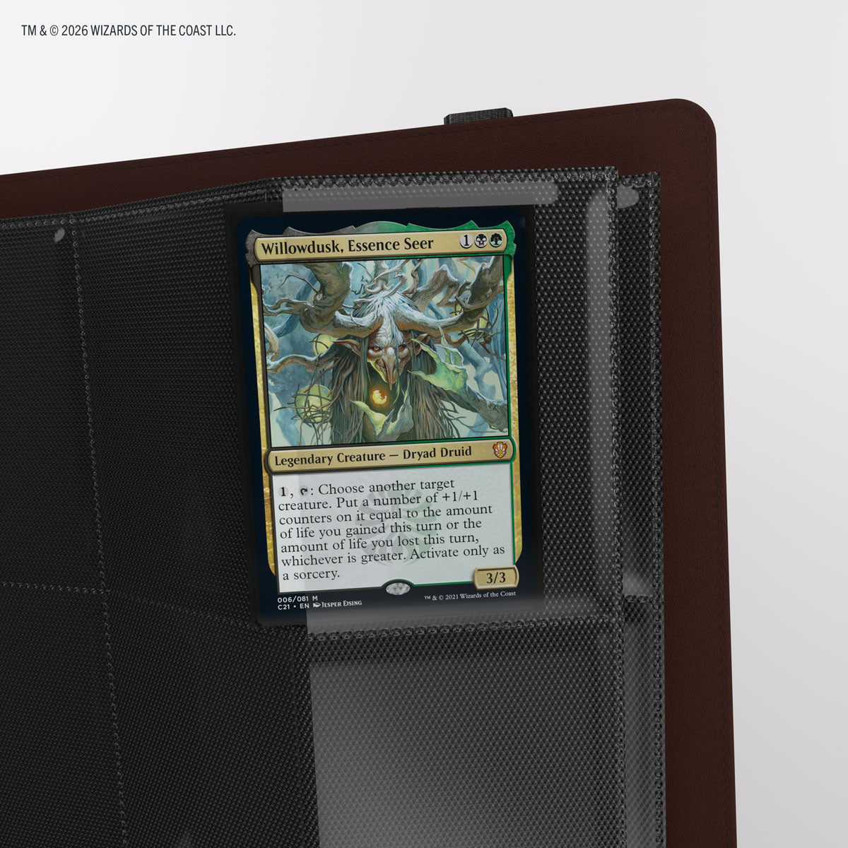 Gamegenic: Magic The Gathering: Secrets Of Strixhaven: Cards Almanac 18-Pocket: Faction Logo 5