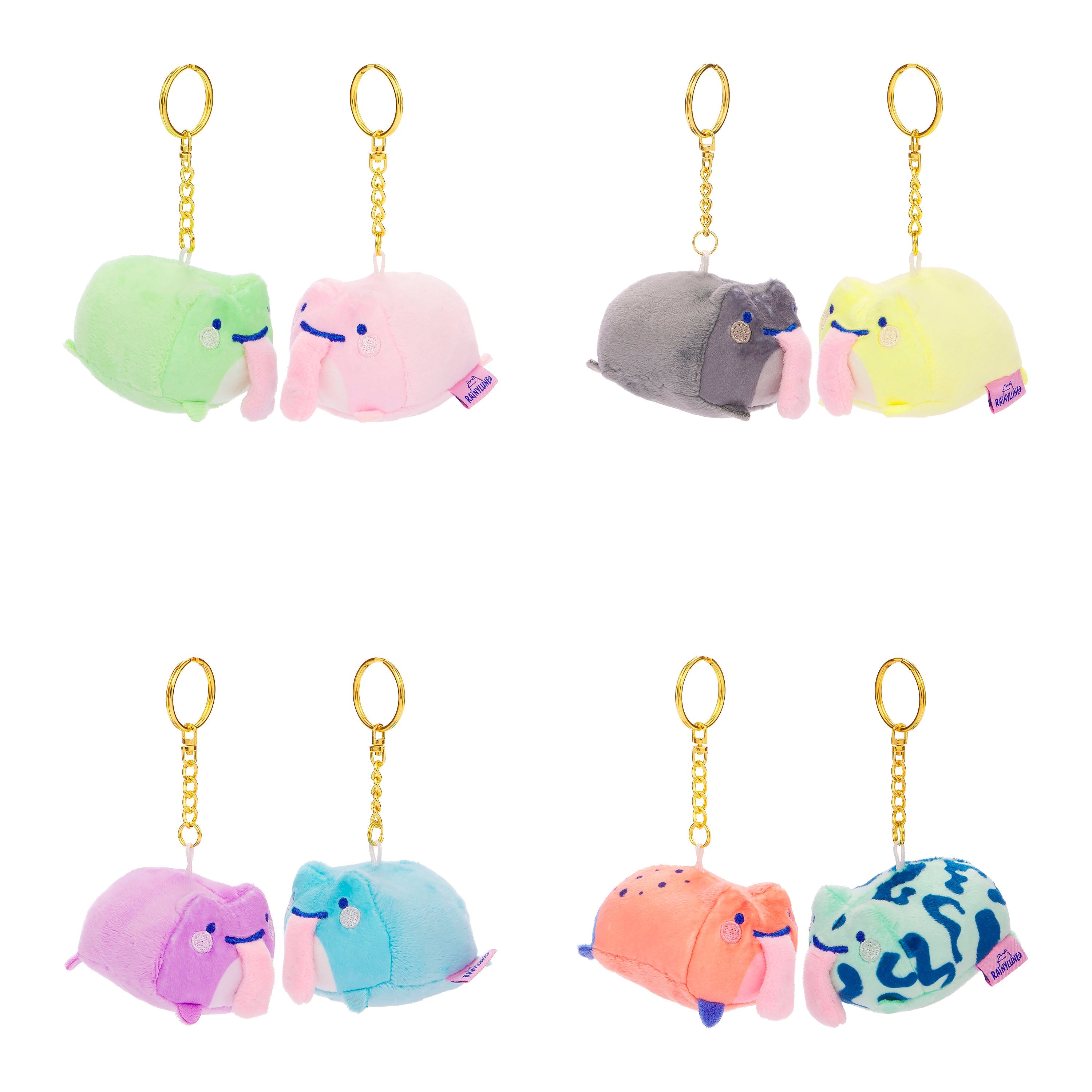BLIND BOX Rainylune Kissing Frogs NPC Magnetic Tongues Plush