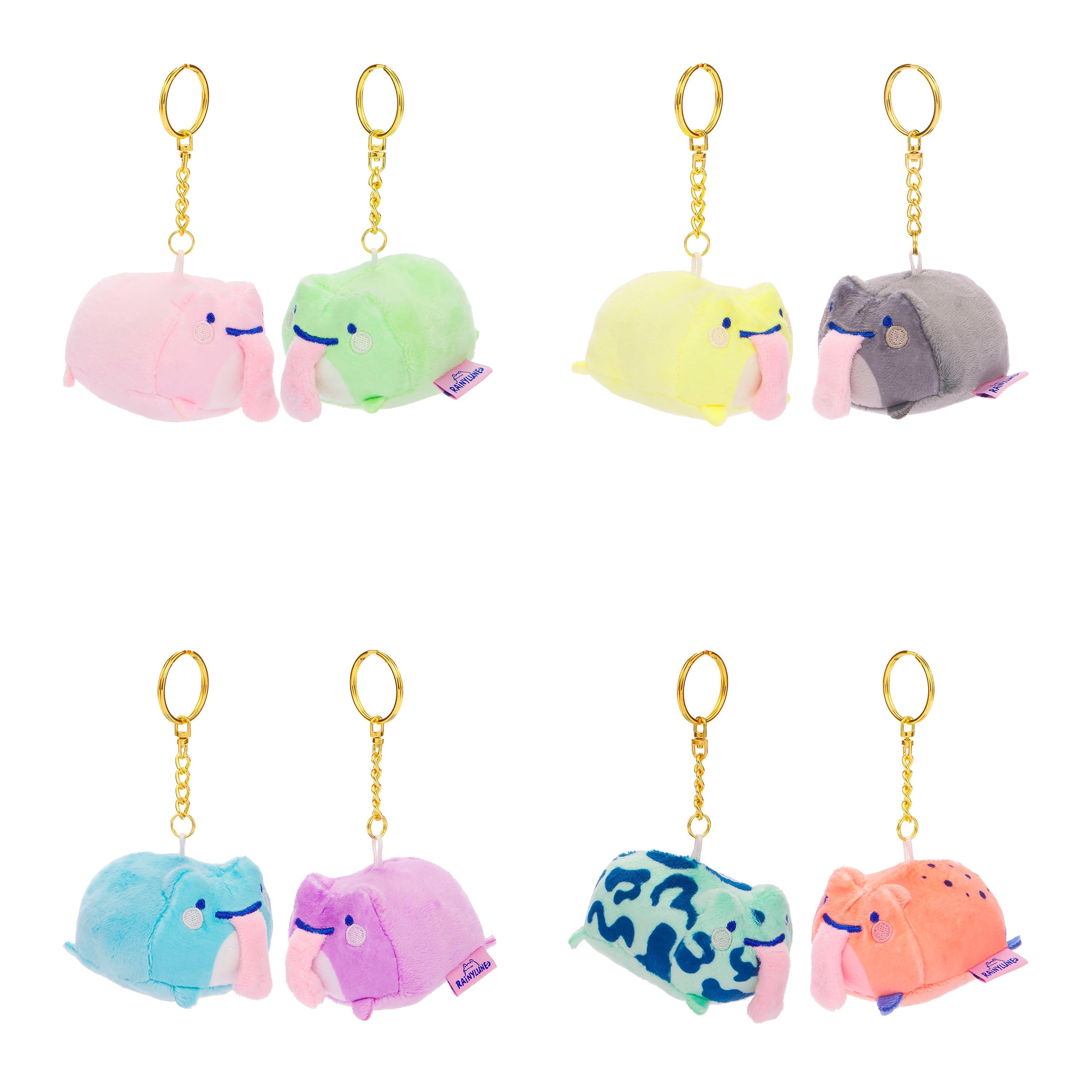 BLIND BOX Rainylune Kissing Frogs NPC Magnetic Tongues Plush