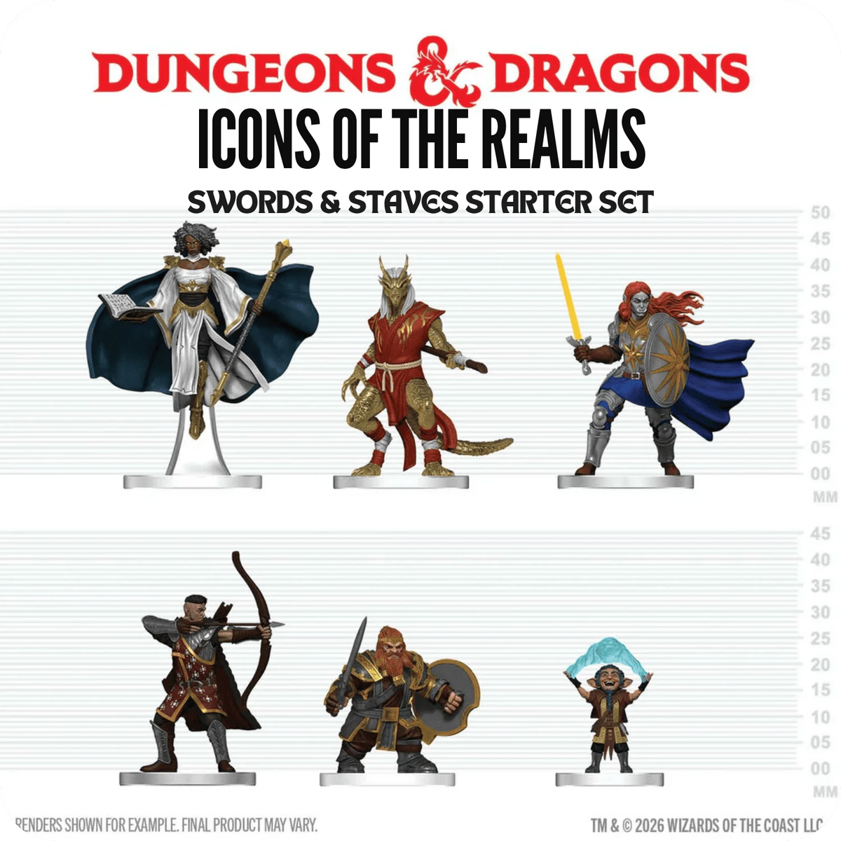 D&D Icons of the Realms: Swords and Staves Starter Set