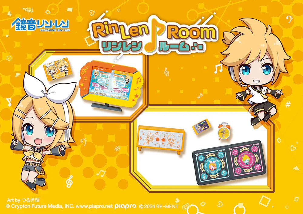 Hatsune Miku RIN and LIN room-Mini Figure 6 pieces Box