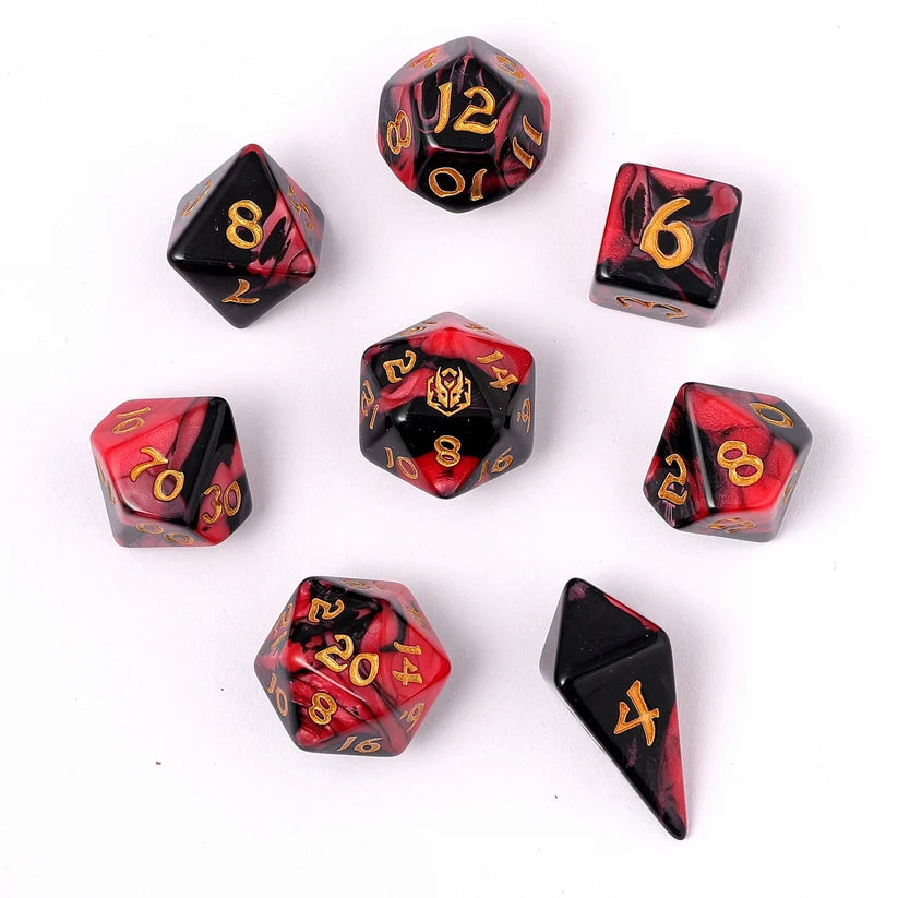 RPG Dice Set - Blood Pact