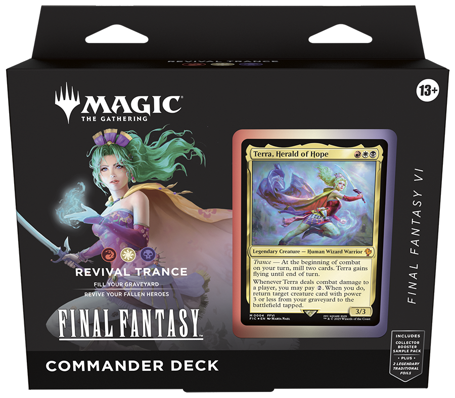 Magic: The Gathering: Final Fantasy Commander Deck - Revival Trance