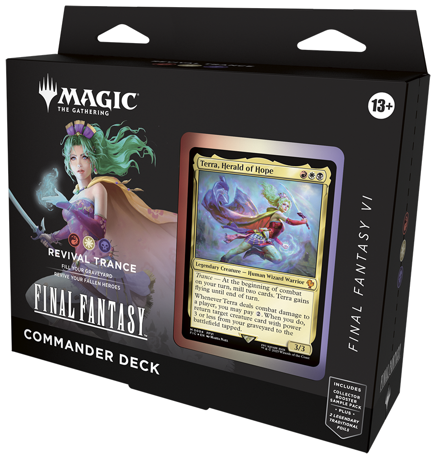 Magic: The Gathering: Final Fantasy Commander Deck - Revival Trance