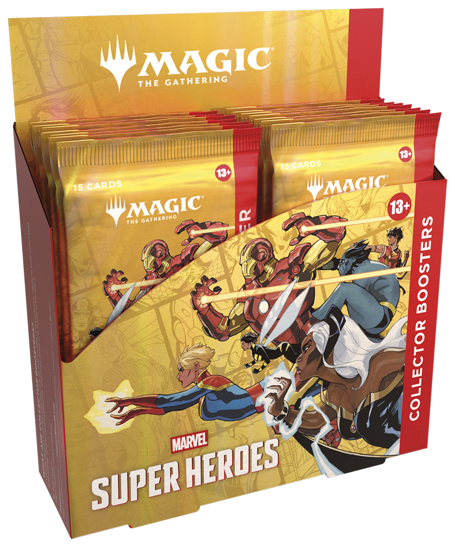 Magic The Gathering: Msh Marvel Super Heroes Collector Booster (12CT)