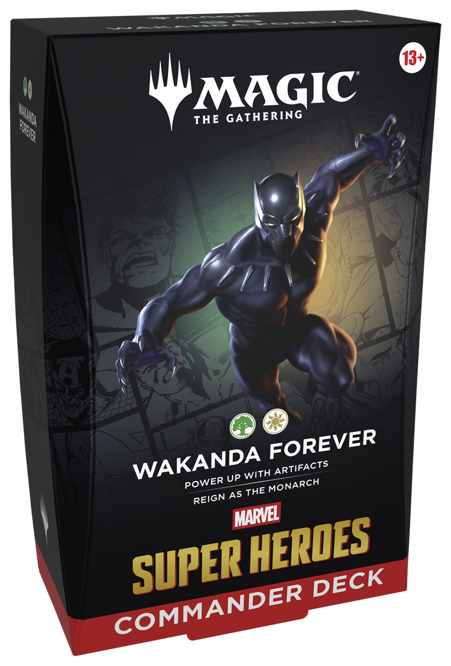 Magic The Gathering: Msh Marvel Super Heroes Commander Deck - Wakanda Forever